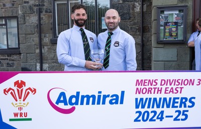 090525 - Llanidloes RFC League Presentation - Llanidloes RFC celebrate winning the WRU Admiral Mens Division 3 North East League