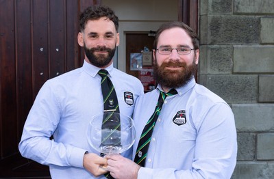 090525 - Llanidloes RFC League Presentation - Llanidloes RFC celebrate winning the WRU Admiral Mens Division 3 North East League