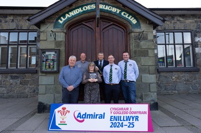 090525 - Llanidloes RFC League Presentation - Llanidloes RFC celebrate winning the WRU Admiral Mens Division 3 North East League