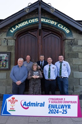 090525 - Llanidloes RFC League Presentation - Llanidloes RFC celebrate winning the WRU Admiral Mens Division 3 North East League