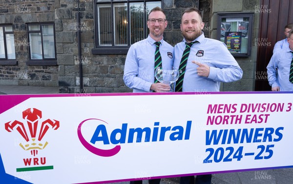 090525 - Llanidloes RFC League Presentation - Llanidloes RFC celebrate winning the WRU Admiral Mens Division 3 North East League