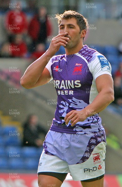 131012 - London Welsh v Stade Francais - Amlin Challenge Cup - Gavin Henson of London Welsh