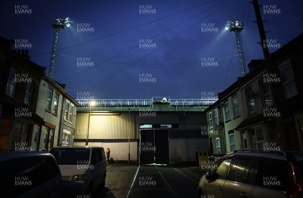 160221 - Luton Town v Cardiff City - Sky Bet Championship - A general view outside at Kenilworth Road, home of Luton Town