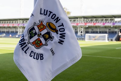 230825 - Luton Town v Cardiff City - Sky Bet League 1 - The Luton Town Flag