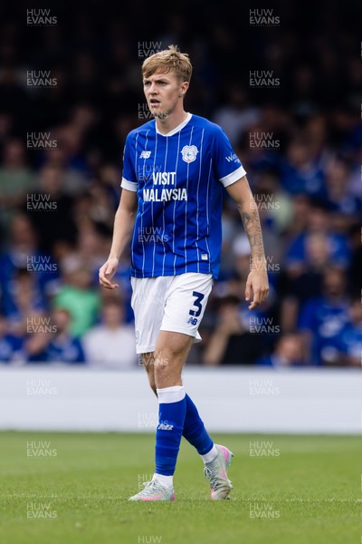 230825 - Luton Town v Cardiff City - Sky Bet League 1 - Cardiff City’s Joel Bagan