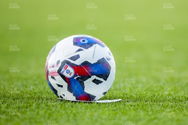 090822 - Luton Town v Newport County - Carabao Cup - The EFL match ball 