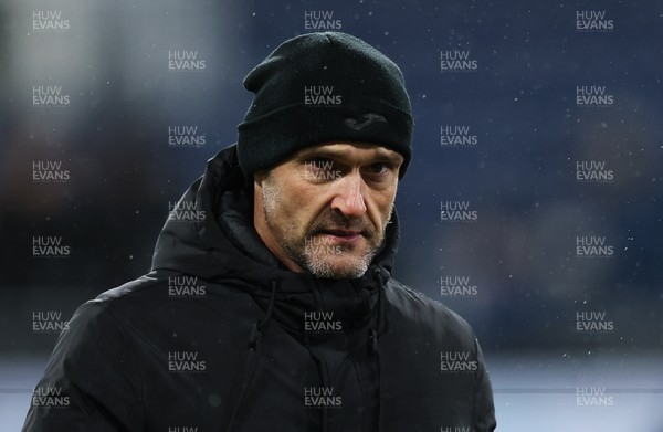 071224 Luton Town v Swansea City, EFL Sky Bet Championship - Swansea City head coach Luke Williams at the end of the match