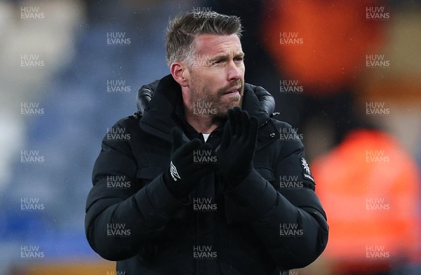 071224 Luton Town v Swansea City, EFL Sky Bet Championship - Luton Town manager Rob Edwards at the end of the match