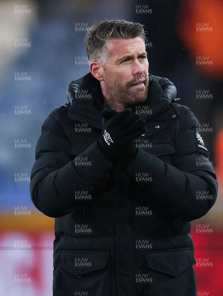 071224 Luton Town v Swansea City, EFL Sky Bet Championship - Luton Town manager Rob Edwards at the end of the match