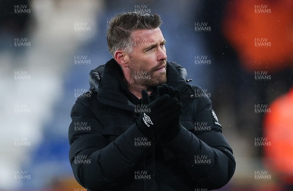 071224 Luton Town v Swansea City, EFL Sky Bet Championship - Luton Town manager Rob Edwards at the end of the match