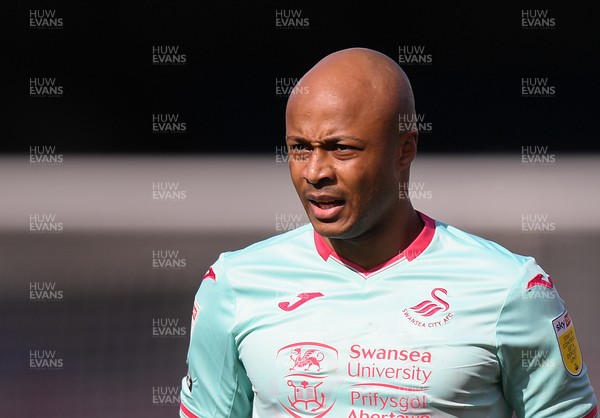 130321 - Luton Town v Swansea City - Sky Bet Championship - Andre Ayew of Swansea City 
