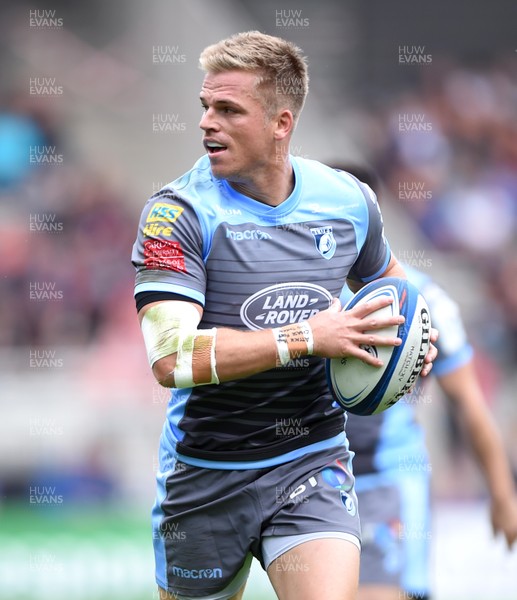 141018 - Lyon v Cardiff Blues - European Rugby Champions Cup - Gareth Anscombe of Cardiff Blues
