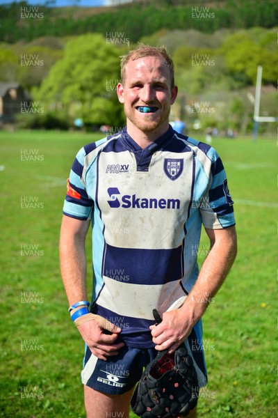 220417 - Machen - v - Beaufort - Welsh National League Division 3 East B - Sam Woollah of Machen scores 300 points this season