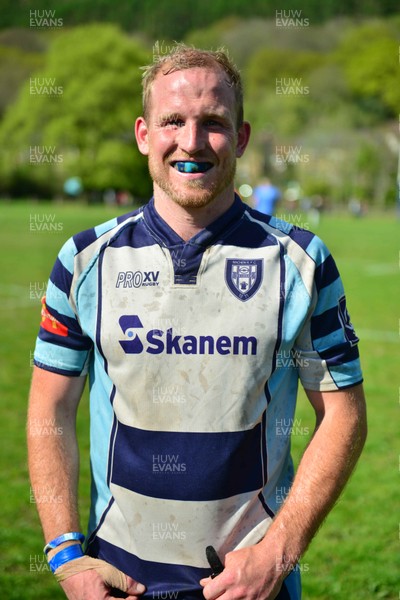 220417 - Machen - v - Beaufort - Welsh National League Division 3 East B - Sam Woollah of Machen scores 300 points this season