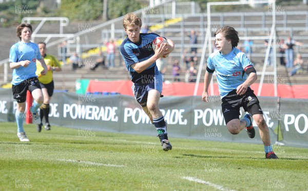 08.04.11 - Maes Yr Yrfa Under 14 v Ystralyfera Under 14 - Powerade Under 14 Cup Final -  