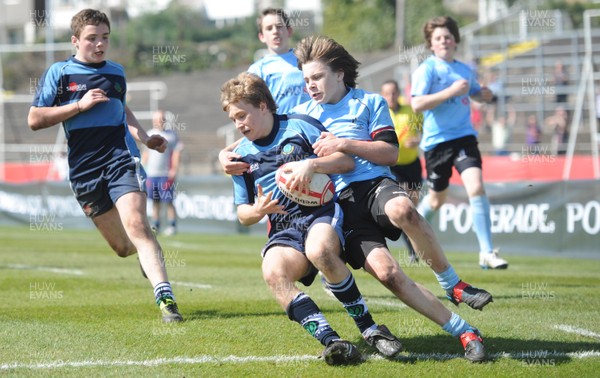 08.04.11 - Maes Yr Yrfa Under 14 v Ystralyfera Under 14 - Powerade Under 14 Cup Final -  