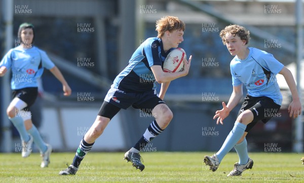 08.04.11 - Maes Yr Yrfa Under 14 v Ystralyfera Under 14 - Powerade Under 14 Cup Final -  