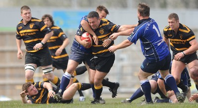 24.04.10 -  Maesteg v Loughor - SWALEC League Two West - Gareth Edwards of Maesteg. 