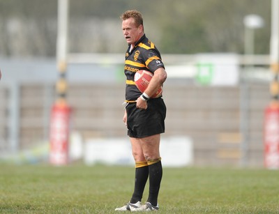 24.04.10 -  Maesteg v Loughor - SWALEC League Two West - Kevin Ellis of Maesteg. 