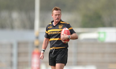 24.04.10 -  Maesteg v Loughor - SWALEC League Two West - Kevin Ellis of Maesteg. 