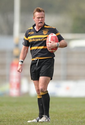 24.04.10 -  Maesteg v Loughor - SWALEC League Two West - Kevin Ellis of Maesteg. 