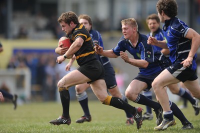 24.04.10 -  Maesteg v Loughor - SWALEC League Two West - Ben Howe of Maesteg. 