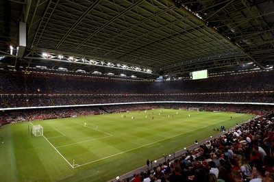 030819 - Manchester United v AC Milan - International Champions Cup - A general view of Principality Stadium during play