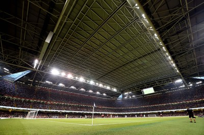 030819 - Manchester United v AC Milan - International Champions Cup - A general view of Principality Stadium during play