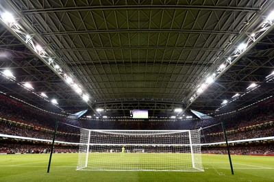 030819 - Manchester United v AC Milan - International Champions Cup - A general view of Principality Stadium during play