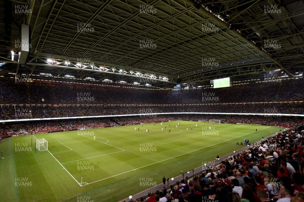 030819 - Manchester United v AC Milan - International Champions Cup - A general view of Principality Stadium during play