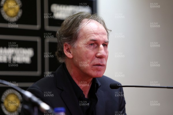 270319 - Picture shows the announcement of Manchester United v AC Milan to be held at the Principality Stadium, Cardiff on the 3rd August 2019 in the International Champions Cup - Press Conference with Franco Baresi