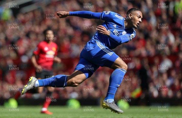 120519 - Manchester United v Cardiff City - Premier League - Kenneth Zohore of Cardiff City
