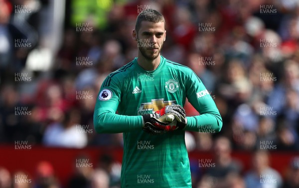 120519 - Manchester United v Cardiff City - Premier League - A frustrated David De Gea of Manchester United