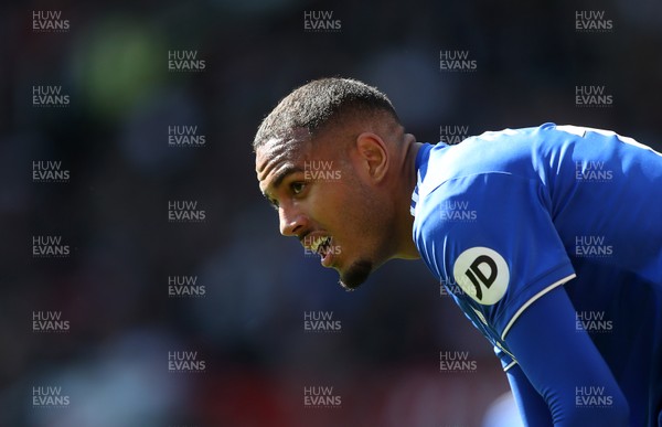 120519 - Manchester United v Cardiff City - Premier League - Kenneth Zohore of Cardiff City