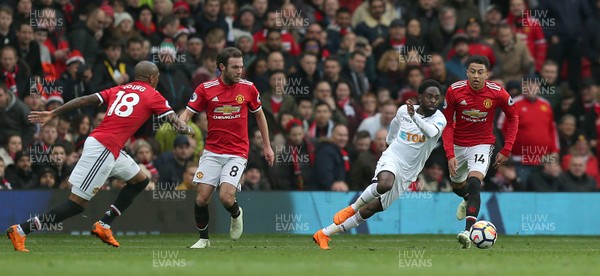 310318 - Manchester United v Swansea City - Premier League -  Nathan Dyer of Swansea