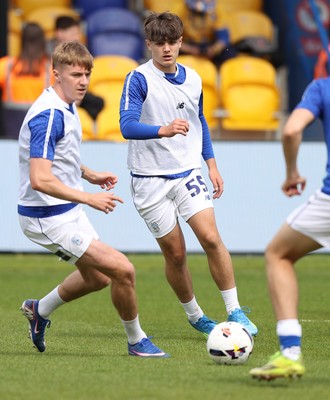 020526 - Mansfield Town v Cardiff City - Sky Bet League 1 - Rob Tankiewicz of Cardiff in the middle