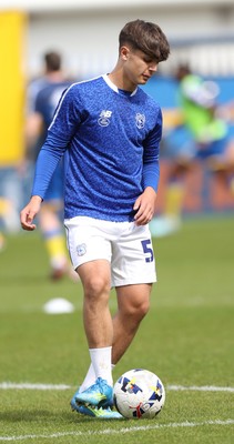 020526 - Mansfield Town v Cardiff City - Sky Bet League 1 - Rob Tankiewicz of Cardiff