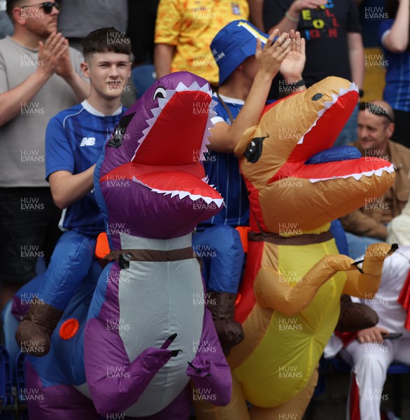 020526 - Mansfield Town v Cardiff City - Sky Bet League 1 - Cardiff fans in Fancy Dress for the last match of the season