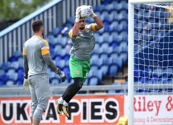 040818 - Mansfield Town v Newport County - League 2 - Nick Townsend of Newport County