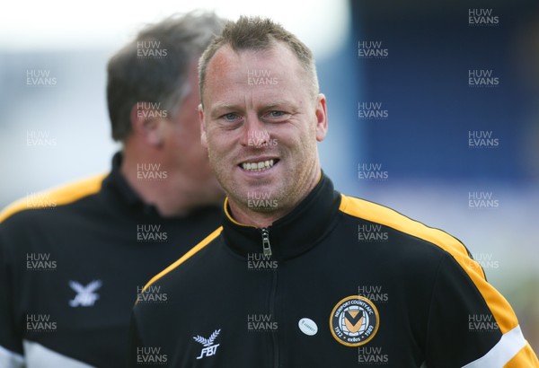 120519 - Mansfield Town v Newport County, Sky Bet League 2 Play Off Semi Final, second leg - Newport County manager Michael Flynn before the start of the match