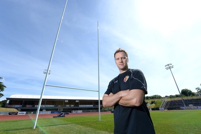 160816 - WRU -New RGC head coach Mark Jones at Eirias, Colwyn Bay