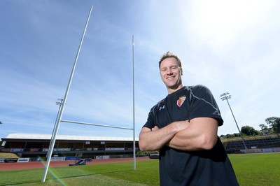 160816 - WRU -New RGC head coach Mark Jones at Eirias, Colwyn Bay