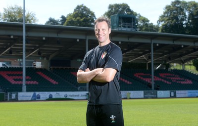 160816 - WRU -New RGC head coach Mark Jones at Eirias, Colwyn Bay