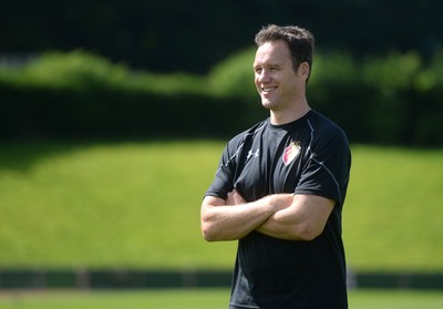 160816 - WRU -New RGC head coach Mark Jones at Eirias, Colwyn Bay