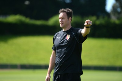 160816 - WRU -New RGC head coach Mark Jones at Eirias, Colwyn Bay