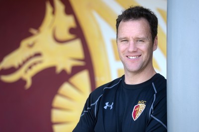 160816 - WRU -New RGC head coach Mark Jones at Eirias, Colwyn Bay