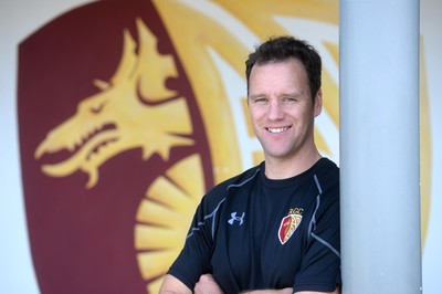 160816 - WRU -New RGC head coach Mark Jones at Eirias, Colwyn Bay