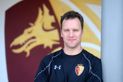 160816 - WRU -New RGC head coach Mark Jones at Eirias, Colwyn Bay