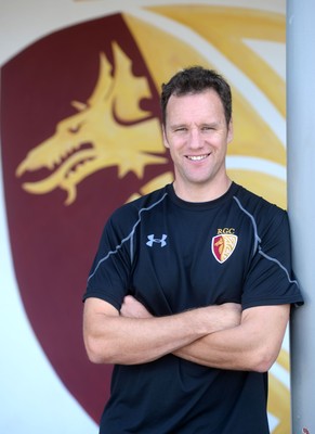 160816 - WRU -New RGC head coach Mark Jones at Eirias, Colwyn Bay