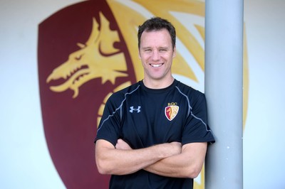 160816 - WRU -New RGC head coach Mark Jones at Eirias, Colwyn Bay